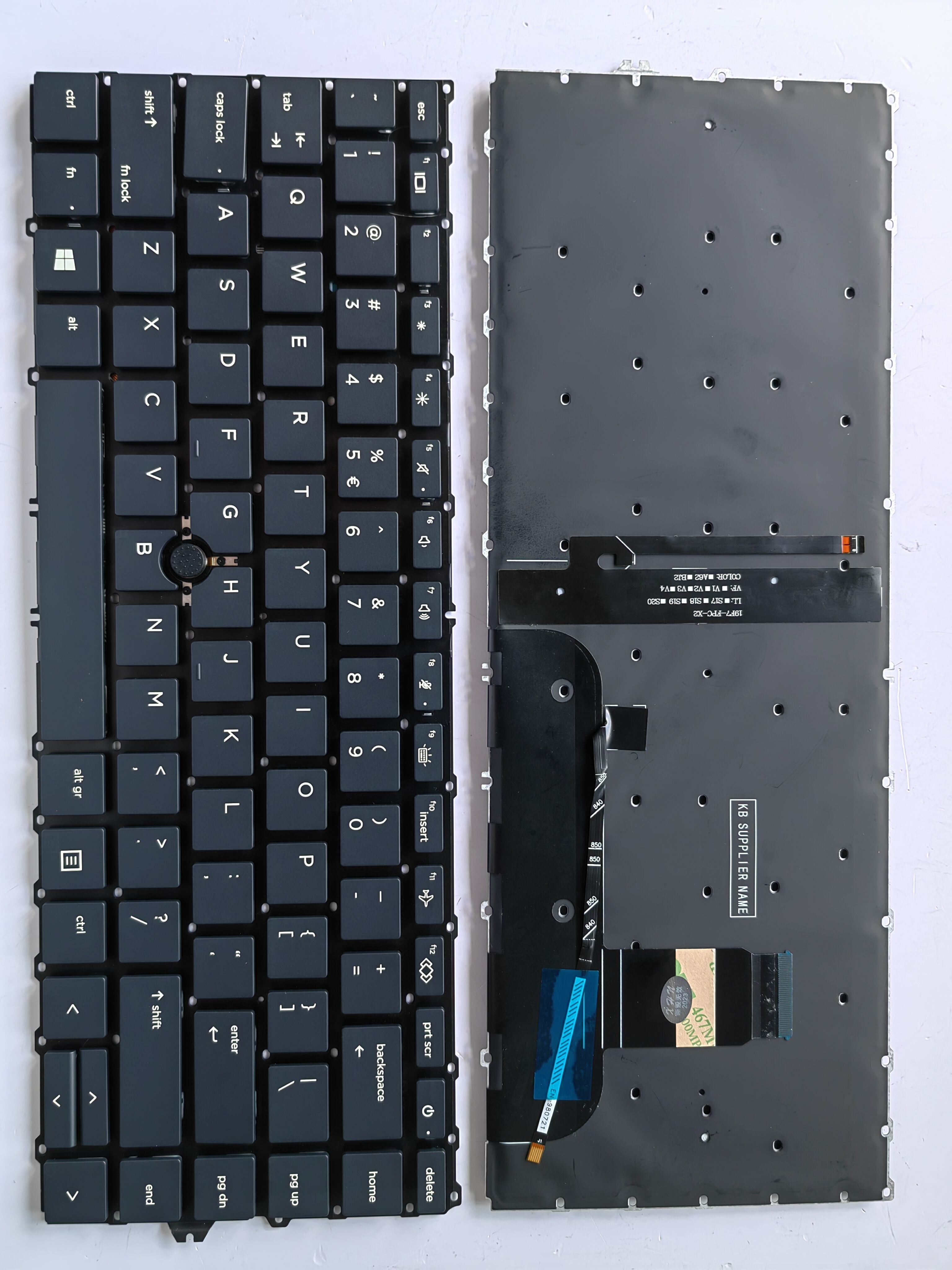 Picture of New Replacement Laptop Keyboard For HP 840G7 small print/745G7/840G8/745G8/zbook firefly 14 G7 G8 BLACK With Point Backlit (OEM) US Layout